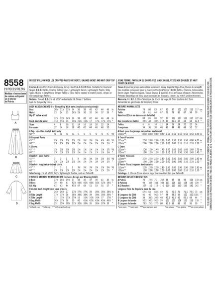 Simplicity Mimi G Style Women's Separates Sewing Pattern, 8558 - view 2, 