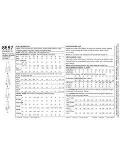 Simplicity Special Occasion Skirts Sewing Pattern, 8597 - view 2, 