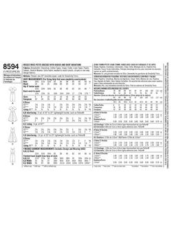 Simplicity Women's Dress Sewing Pattern, 8594 - view 2, 