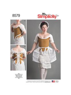 Simplicity Women's Costume Sewing Pattern, 8579, 