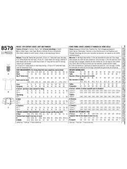 Simplicity Women's Costume Sewing Pattern, 8579 - view 2, 