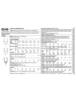 Simplicity Women's Learn To Sew Crop Tops Sewing Pattern, 8549 - view 2, 