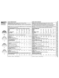 Simplicity Children's Disney Princess Skirts Sewing Pattern, 8627 - view 2, 