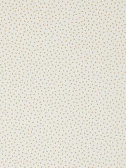 John Lewis Spot Wallpaper, Gold