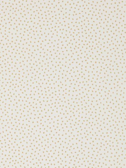 John Lewis Spot Wallpaper, Gold