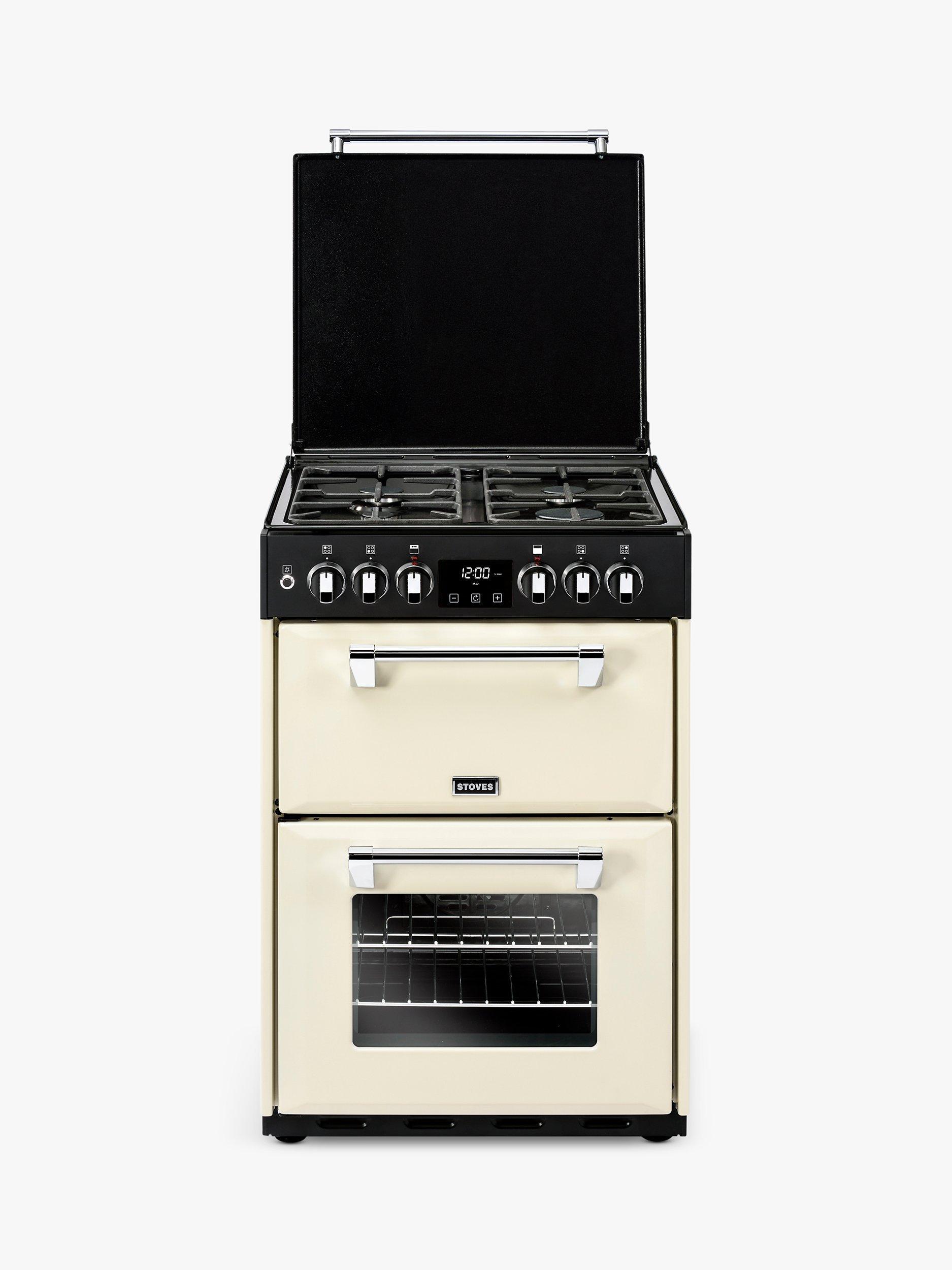 Stoves Richmond 600DF Dual Fuel Range Cooker, Cream