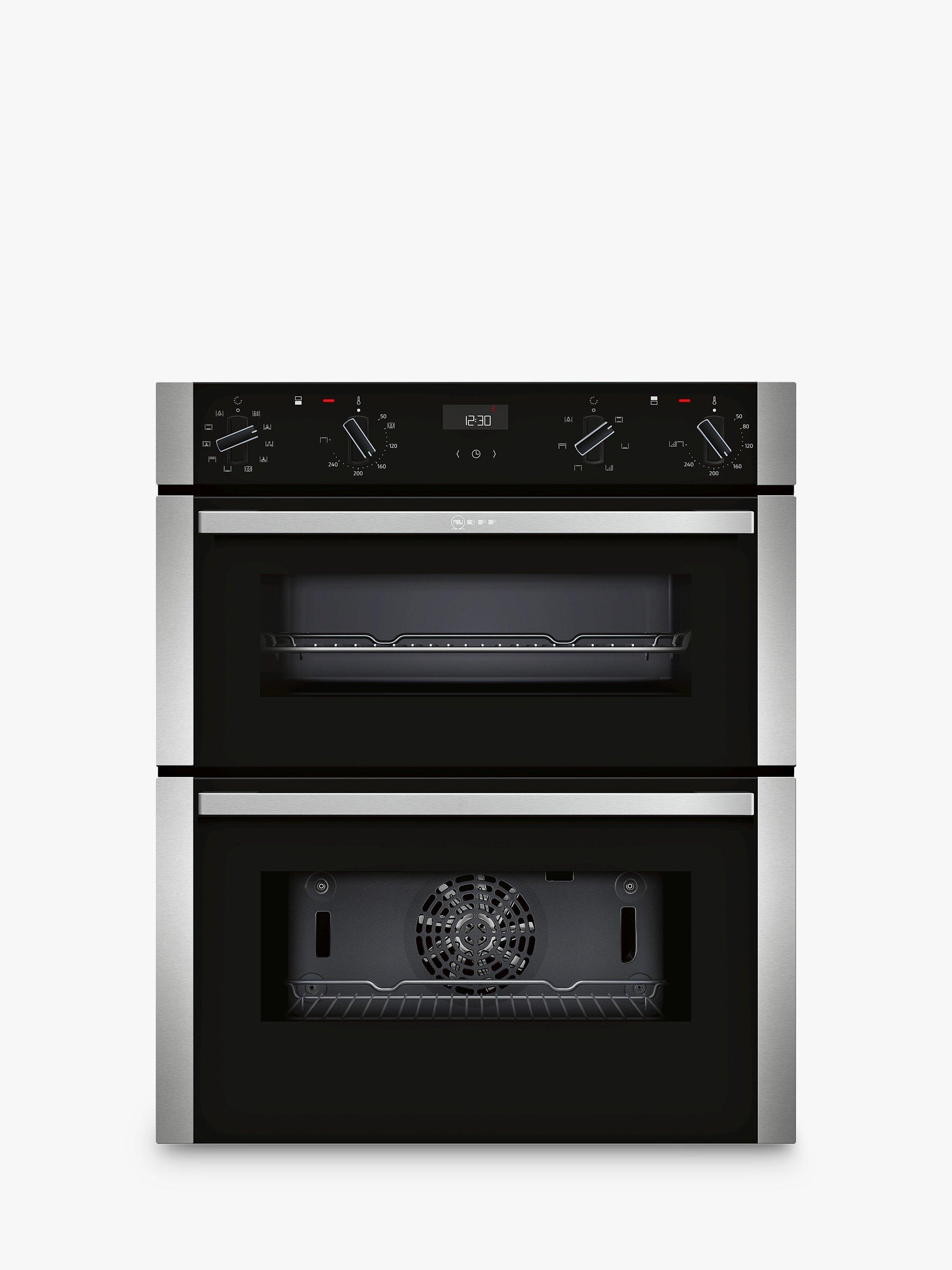 Neff J1ACE4HN0B Built-Under Double Oven, Stainless Steel