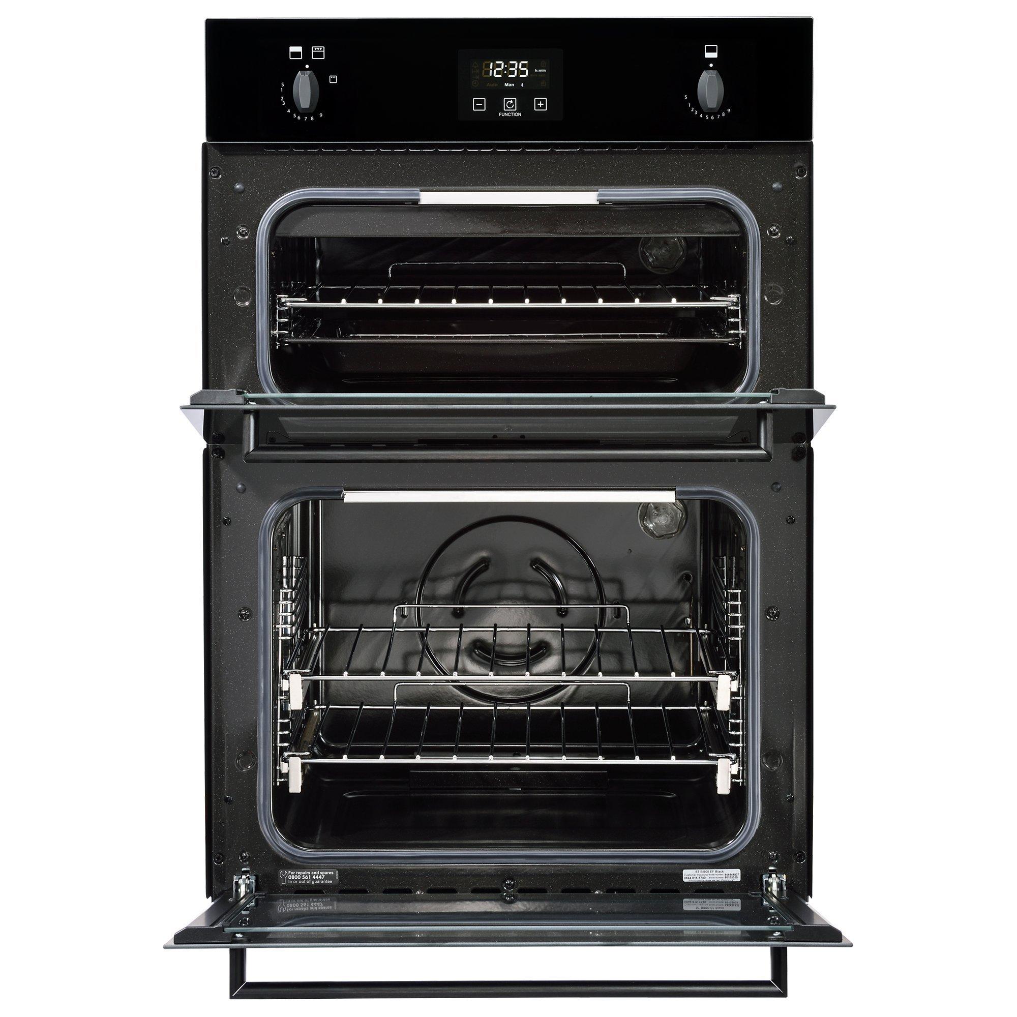 Gas cookers built in double oven hotsell
