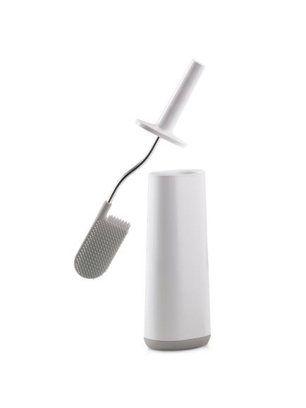 Joseph Joseph Flex™ Silicone Toilet Brush, Grey - view 2, Grey