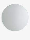 John Lewis Halo Illuminated Round Bathroom Mirror