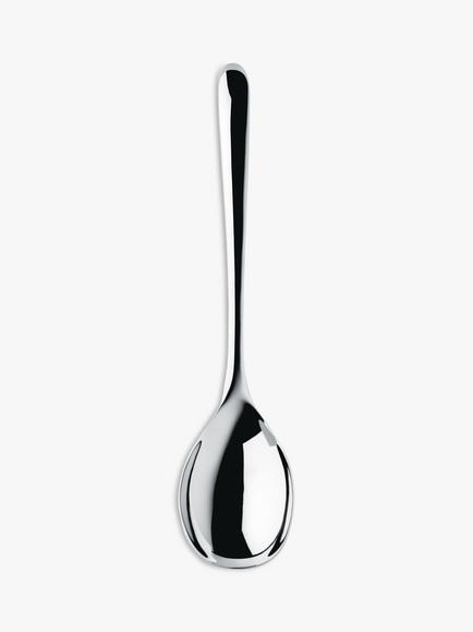 Robert Welch Signature Stainless Steel Solid Spoon, L32cm, Silver
