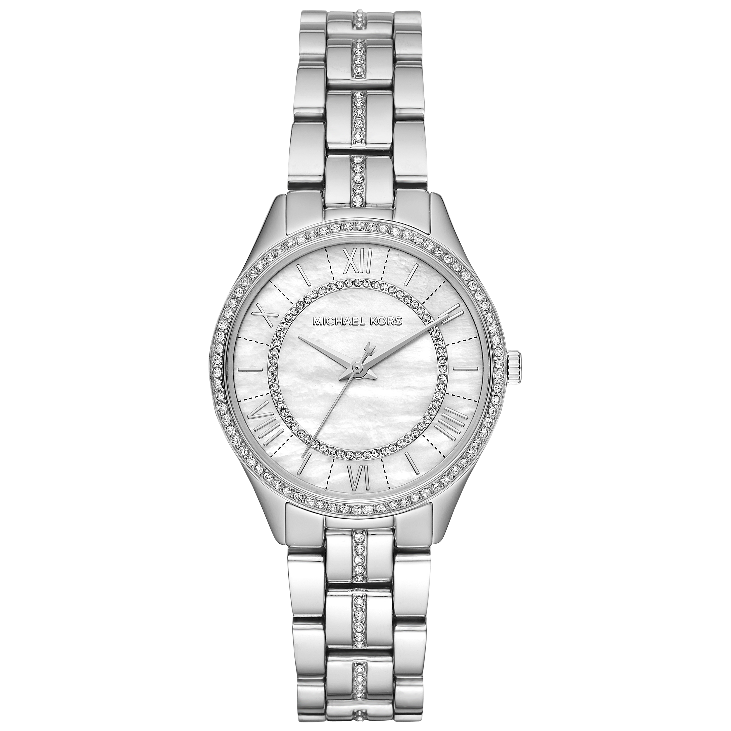 Michael Kors Watch, silver newest crystals