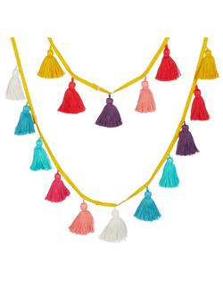 John Lewis Sahara Tassel Bunting, Multi, Multi