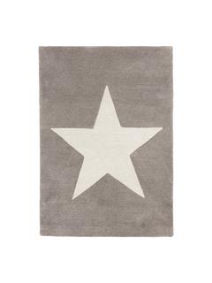 John Lewis Star Children's Rug, Grey, L100 x W70cm