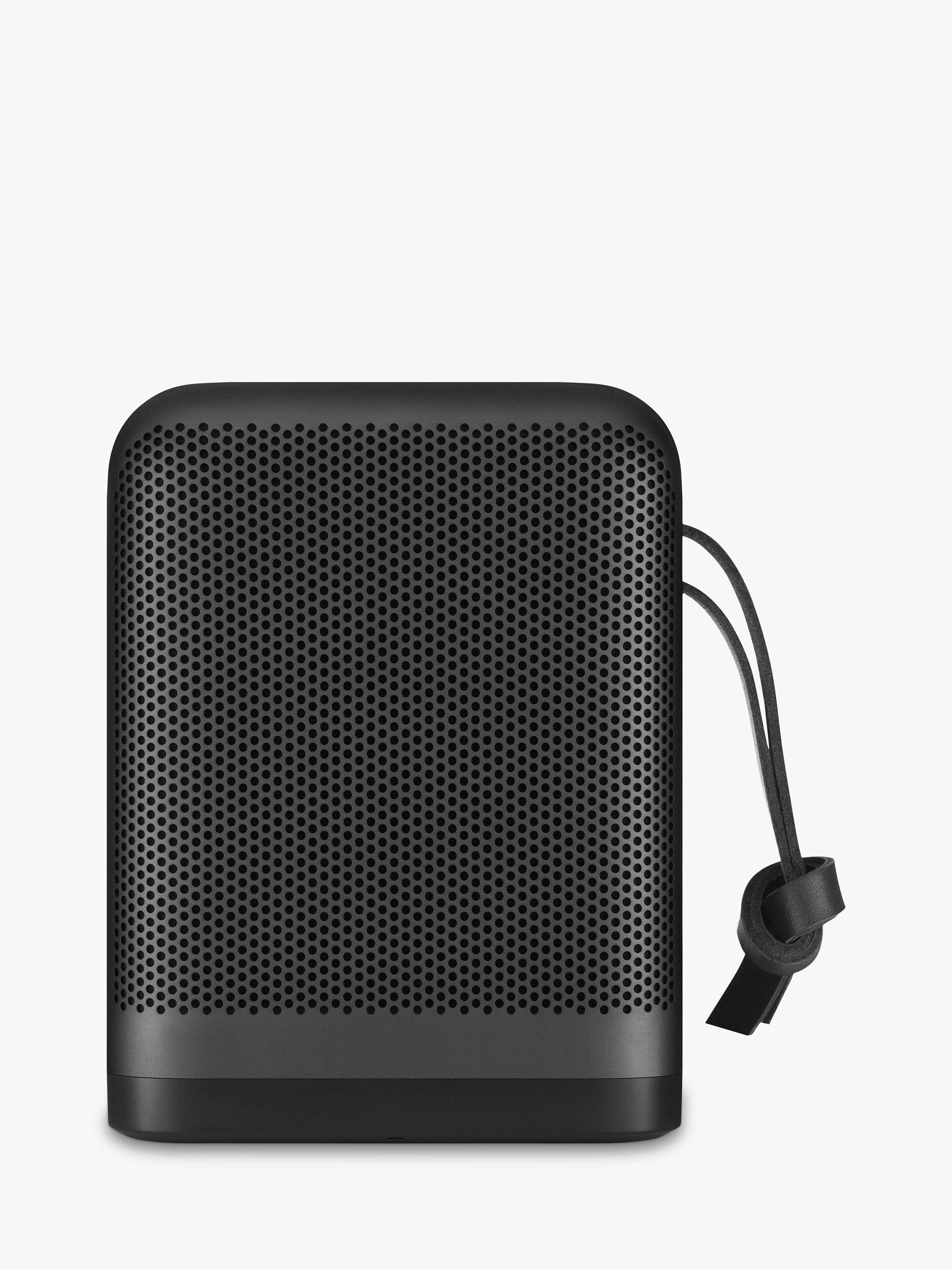 Bang & Olufsen Beoplay P6 Portable Splash-Resistant Bluetooth Speaker, Black