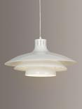 John Lewis Stockholm Large Ceiling Light, White