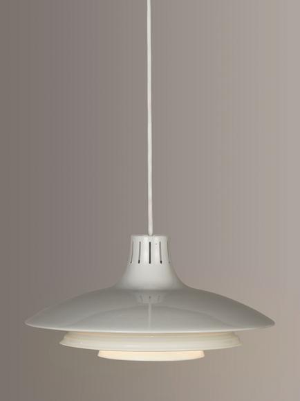 John Lewis Stockholm Easy-to-Fit Ceiling Shade, White