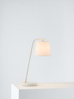 John Lewis Harry Table Lamp, Putty