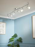 John Lewis Logan GU10 LED 6 Spotlight Ceiling Bar