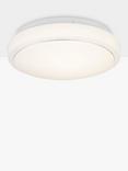 John Lewis Miles LED Flush Ceiling Light, White