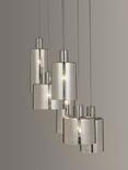 John Lewis Pluto 6 Pendant Cluster Ceiling Light, Smoke