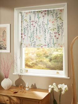 John Lewis Longstock Blackout/Thermal Roller Blind, Country - view 2, Country