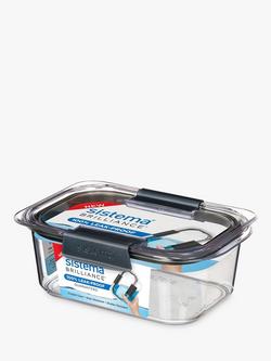 Sistema Brilliance Multi-Purpose Stackable Leak-Proof Container, 920ml - view 2, Clear