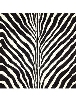 Ralph Lauren Bartlett Zebra Wallpaper, Charcoal Prl5017/04