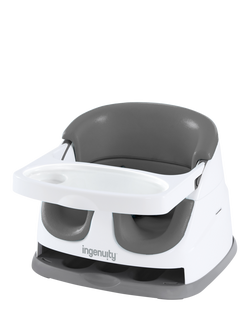 Ingenuity Baby Booster Feeding Seat, Slate Grey