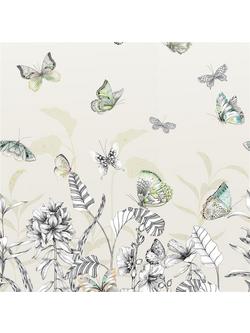 Designers Guild Papillons Wallpaper Panel Set, Birch Pdg1058/01