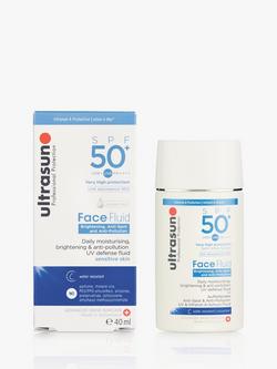 Ultrasun Daily Face Fluid SPF 50+, 40ml, 