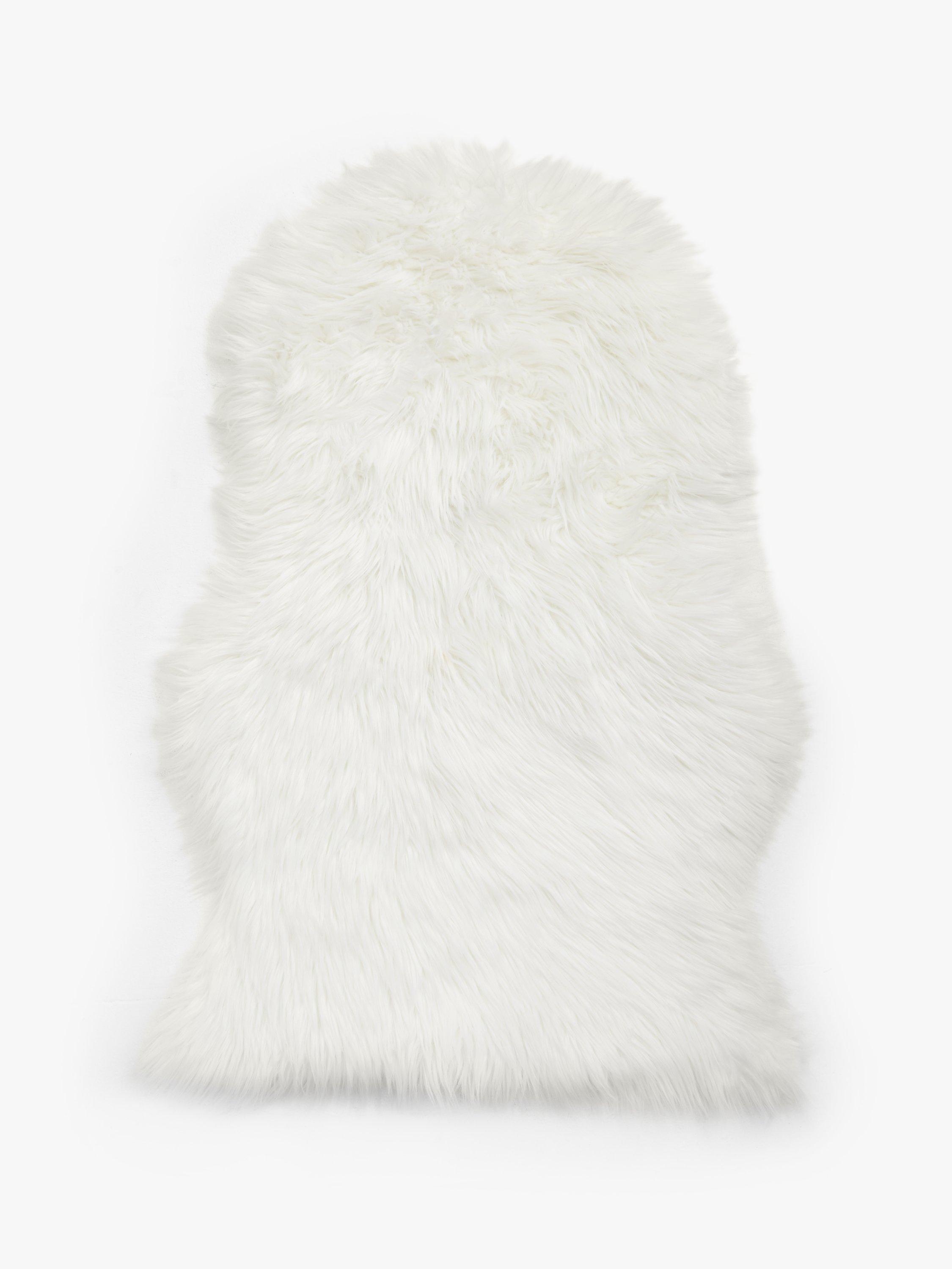 John Lewis ANYDAY Faux Fur Sheepskin Rug