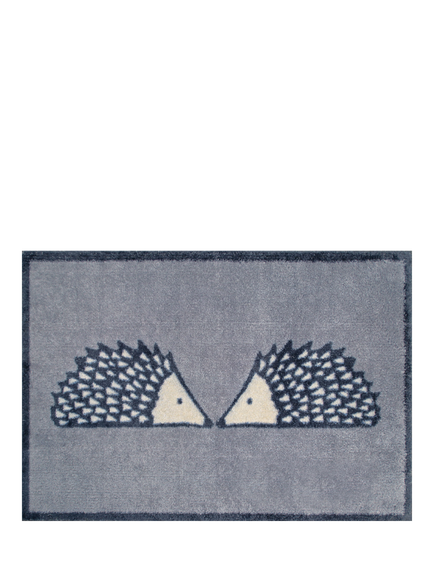Scion Spike Door Mat Rug, Grey