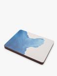 Rick Stein Cork-Backed Coves of Cornwall Placemats, Set of 4, Blue/White