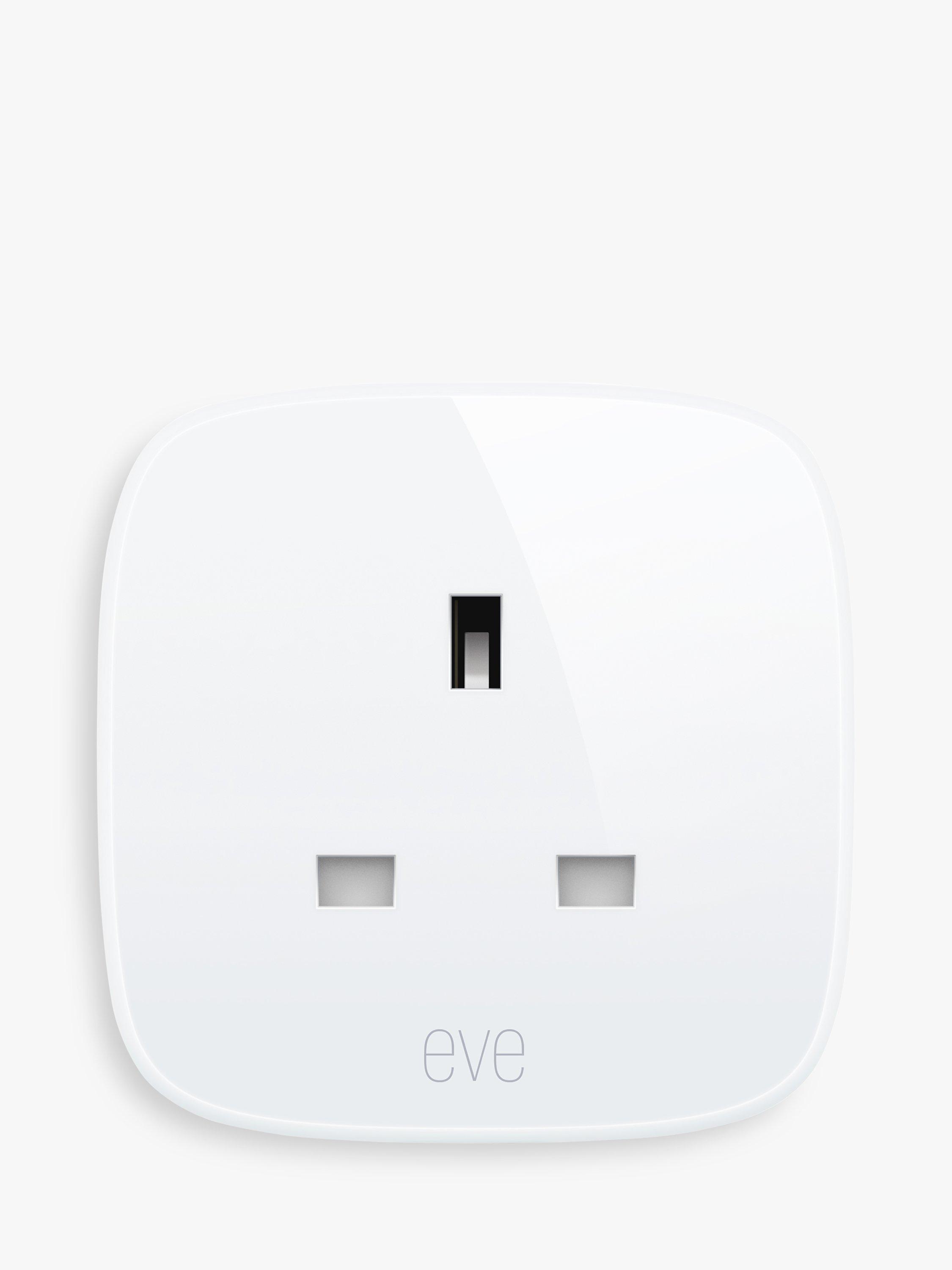 Elgato Eve Energy Bluetooth Smart Plug with Energy Monitoring, Apple HomeKit Enabled