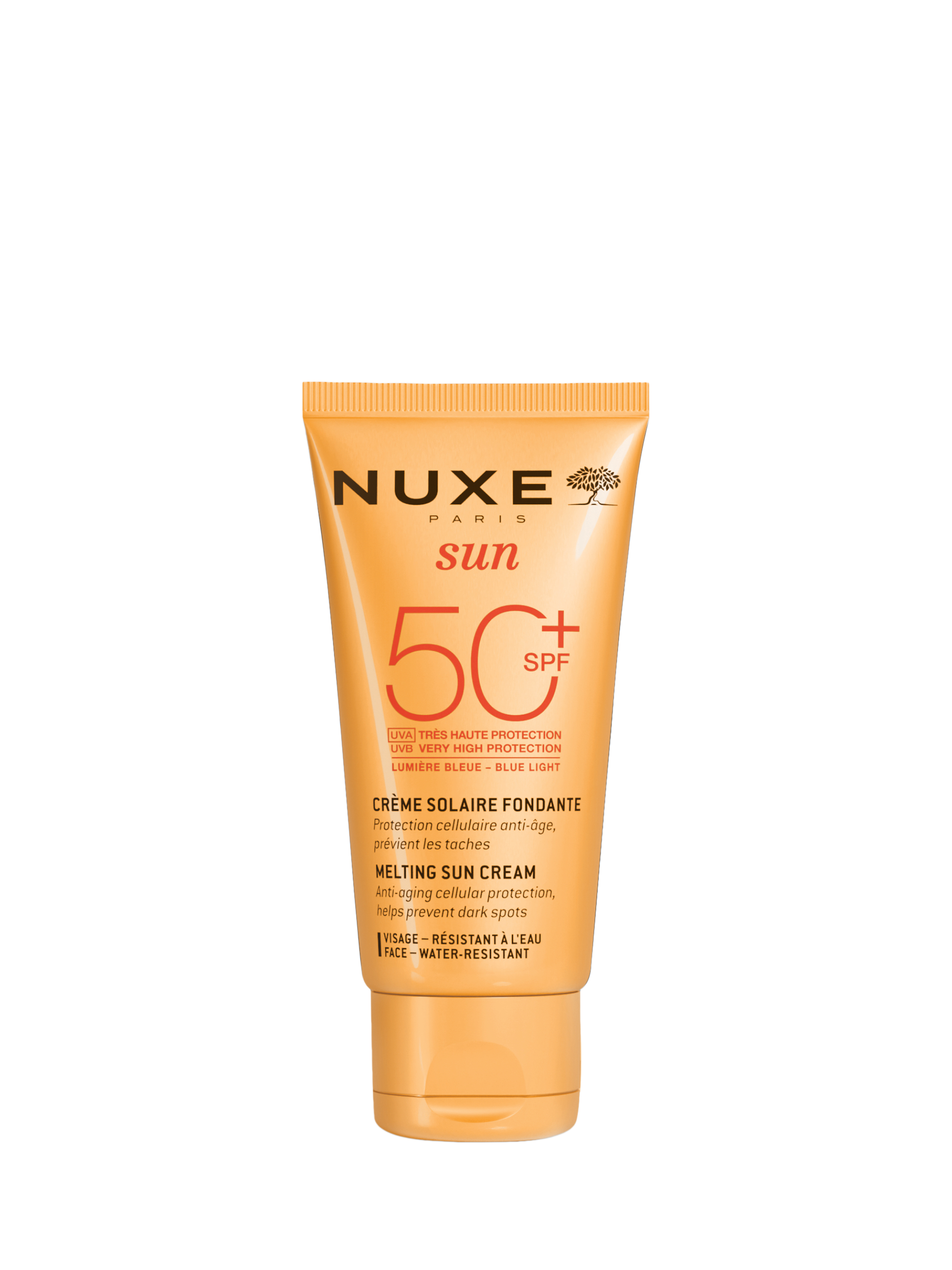 Product image 1 of 1, which shows NUXE Sun Melting Cream High Protection SPF 50, Face, 50ml