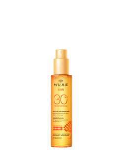 NUXE Sun Tanning Oil High Protection SPF 30 Face & Body, 150ml, 