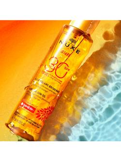 NUXE Sun Tanning Oil High Protection SPF 30 Face & Body, 150ml - view 2, 