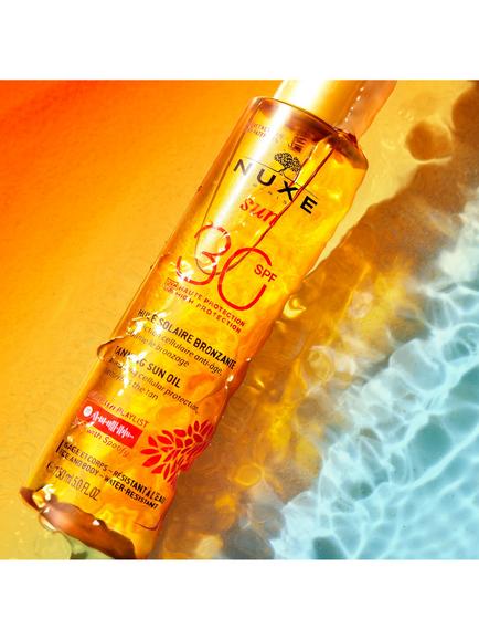 NUXE Sun Tanning Oil High Protection SPF 30 Face & Body, 150ml - view 2, 