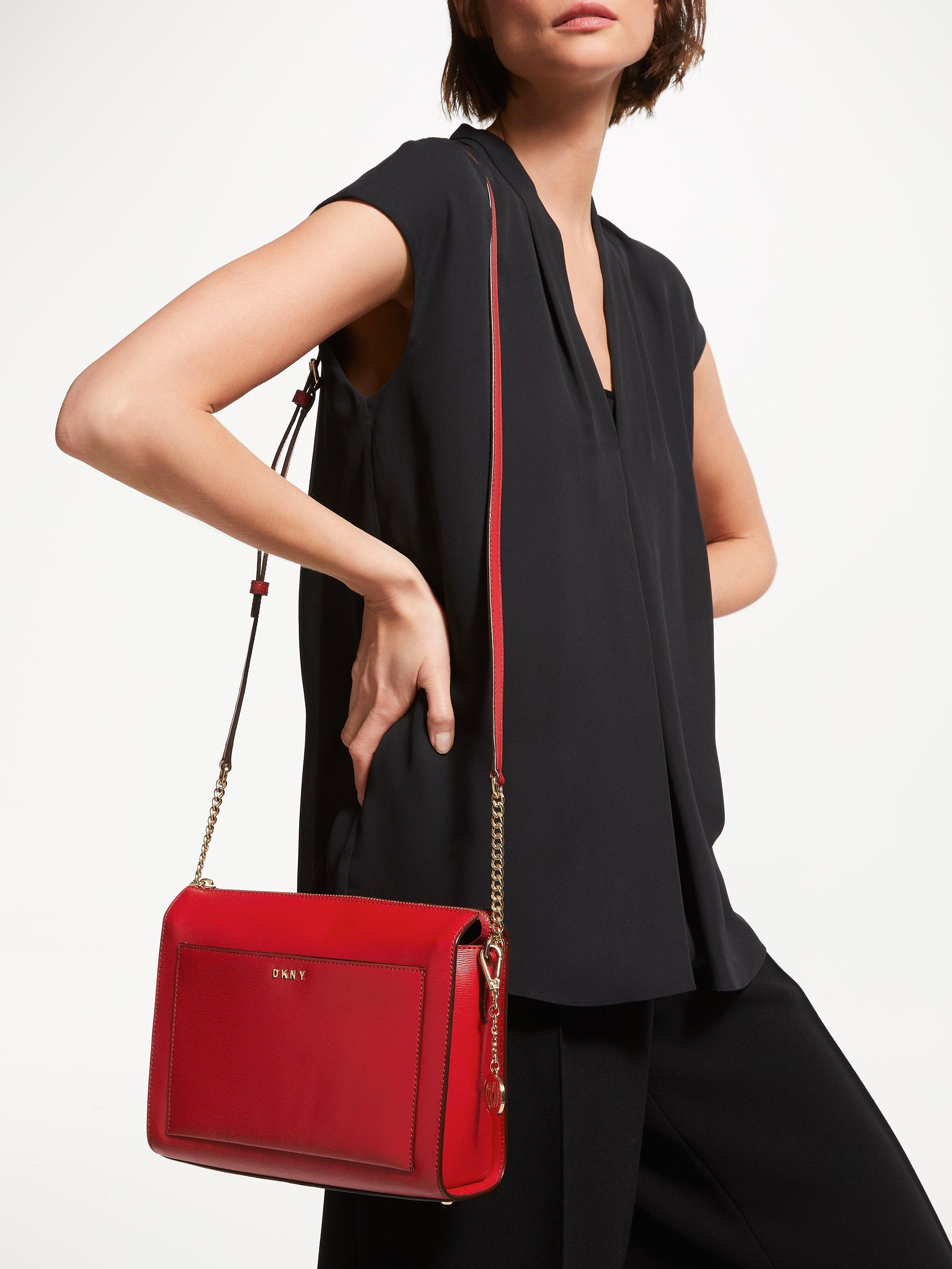 Dkny bryant medium box crossbody hot sale