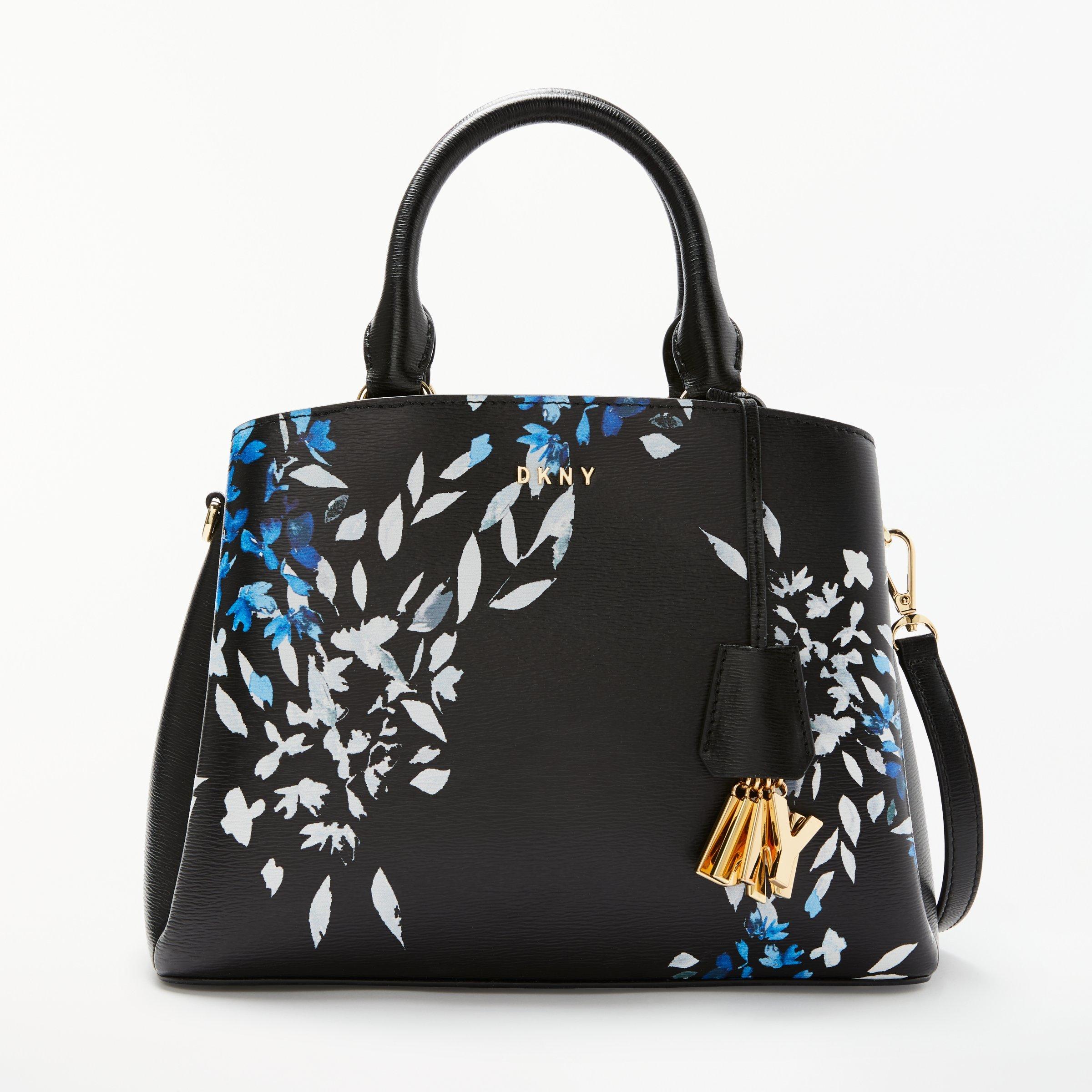 DKNY Paige Medium Leather Satchel Bag