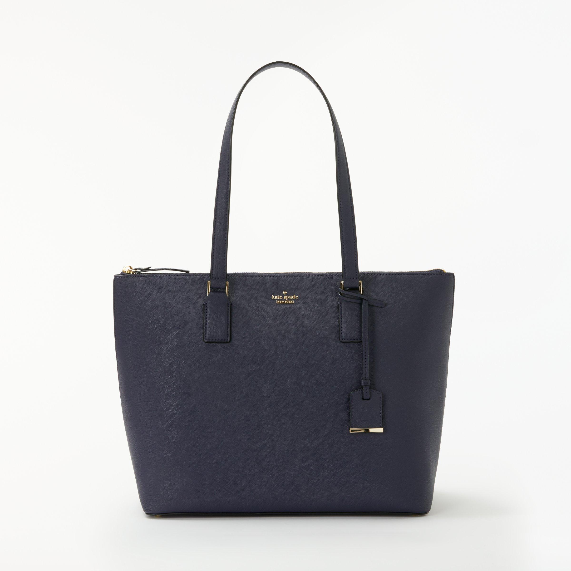 kate spade new york Cameron Street Lucie Leather Shoulder Bag, Blazer Blue