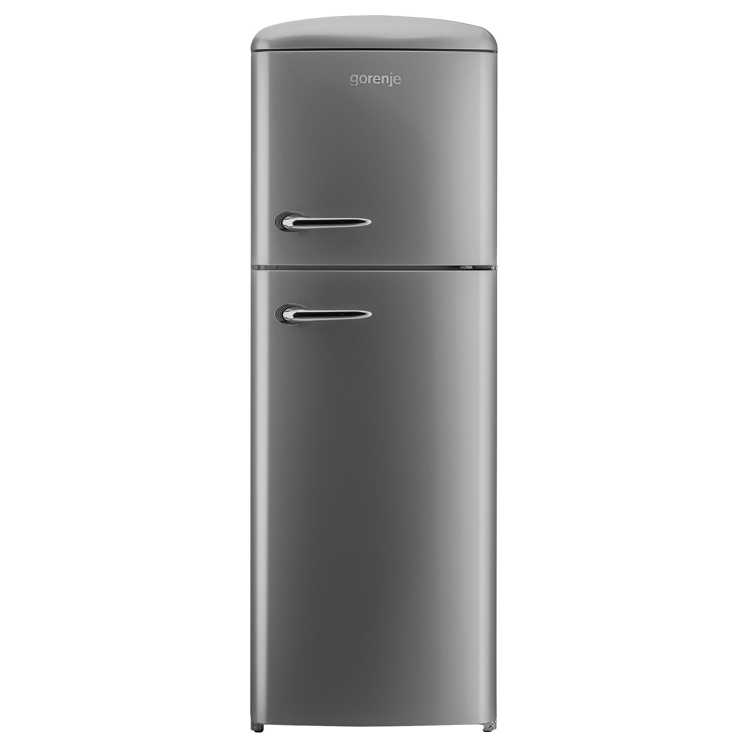 Gorenje RF60309OX Freestanding Fridge Freezer, A++ Energy Rating, Right-Hand Hinge, 60cm Wide, Silver