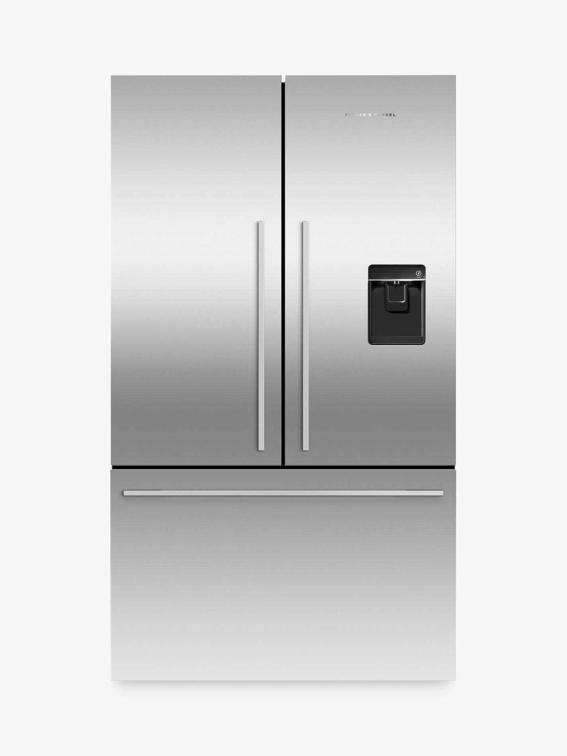 Fisher & Paykel RF540ADUX4 Goliath 3-Door Freestanding 60/40 Fridge Freezer, Stainless Steel