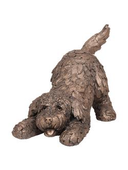 Frith Sculpture Barney Cockapoo by Adrian Tinsley, Bronze, Bronze