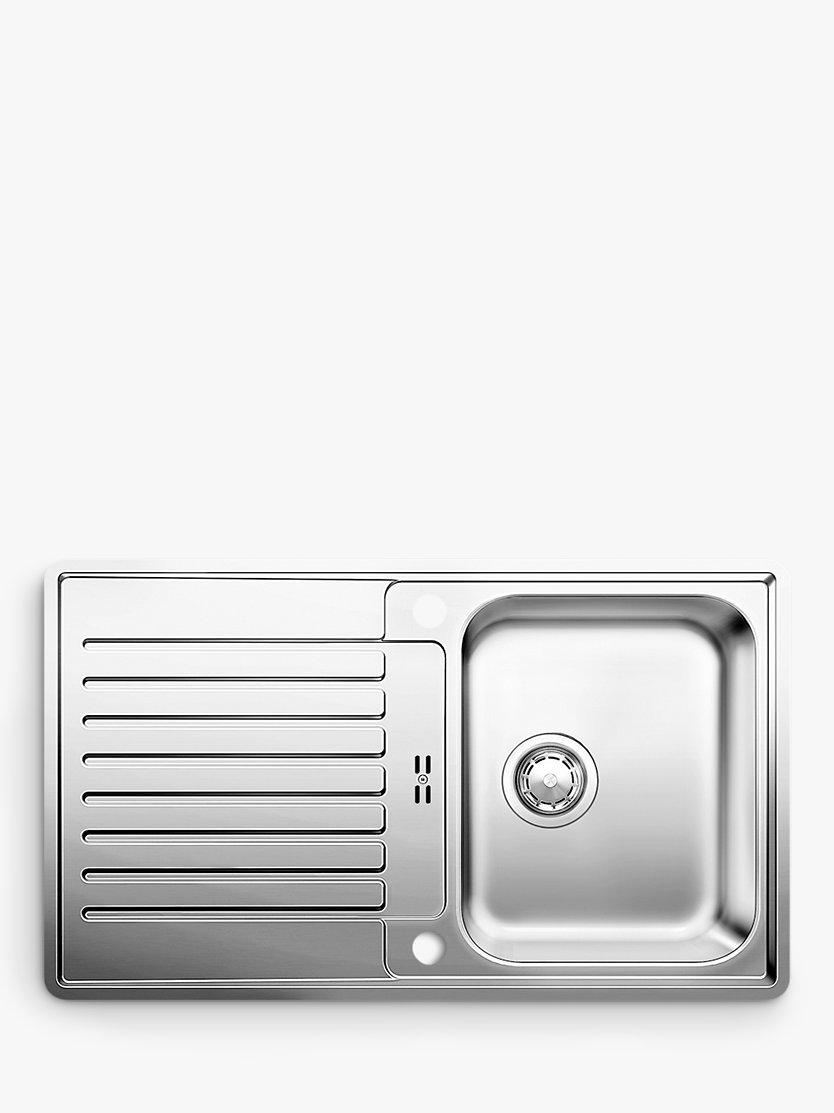 BLANCO Classic Pro 45 S-IF Single Bowl Inset Kitchen Sink, Stainless Steel
