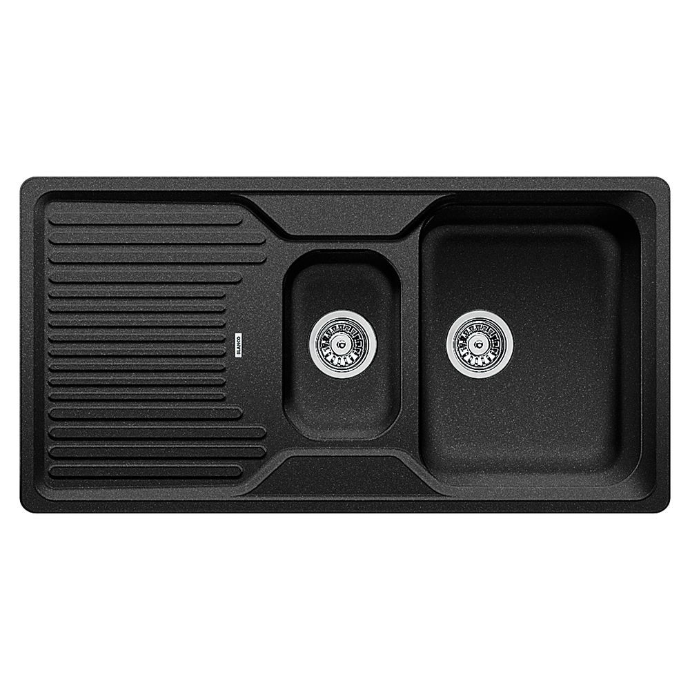 Blanco Classic 6 S 1.5 Bowl Inset Composite Granite Kitchen Sink, Anthracite