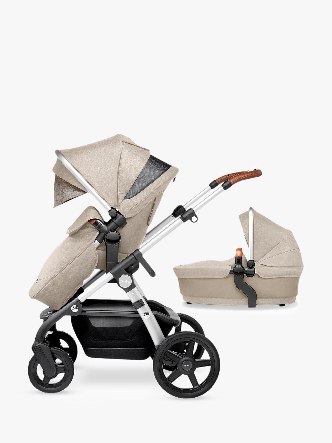 Silver Cross Wave Pushchair and Carrycot Linen