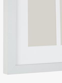 John Lewis Box Photo Frame & Mount, 4 Photo, 4 x 6" (10 x 15cm) - view 2, White