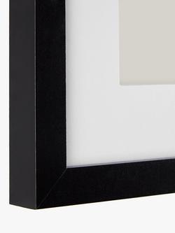 John Lewis Box Photo Frame & Mount, 3 Photo, 4 x 6" (10 x 15cm) - view 2, Black